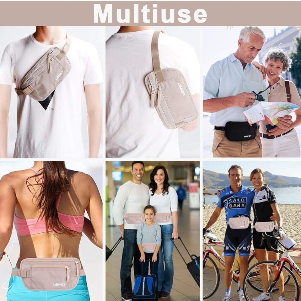 NEW Money Belt for Travel - Picture 2 of 7